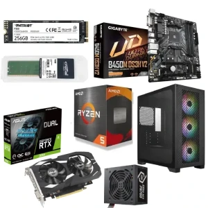 تجميعة كمبيوتر جيمنج AMD Ryzen 5 5500 RTX 3050