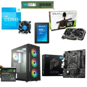 Bundle Gaming PC Intel Ci3-10105F RTX 3050