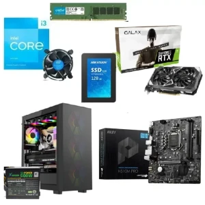 Bundle Gaming PC Intel Ci3-10105F RTX 3050