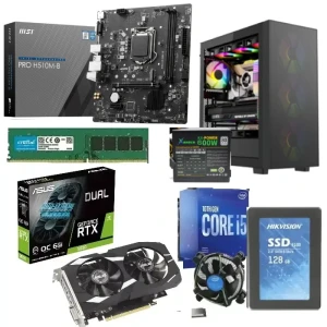 تجميعة كمبيوتر جيمنج انتل Ci5 RTX 3050 16GB RAM