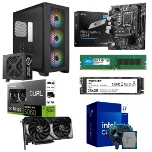 Bundle Gaming PC Intel i7-14700F RTX 5060 OC