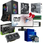 PC Gaming Bundle Intel Ci7-14700F, Asus Prime B760M-K D4 Motherboard, RTX 4060 EVO 8GB, 16GB RAM, 256GB SSD, Xigmatek Hero Case FRGB+ PSU X-Power 700W