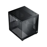 كيسة ألعاب Xigmatek AQUA M Nano II RGB مزود ب3 مراوح  Micro Tower باللون الأسود - EN47145
