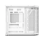 Xander Crystal 7 ARGB Fan Mid Tower White Gaming Case + PSU 850W 80 Plus Bronze