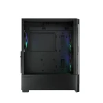 كيسة ألعاب Cougar Airface RGB STC 600W متوسطة الحجم مزودة بثلاث مراوح ARGB ووحدة إمداد طاقة 600 واط
