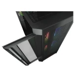 كيسة ألعاب Cougar Airface RGB STC 600W متوسطة الحجم مزودة بثلاث مراوح ARGB ووحدة إمداد طاقة 600 واط