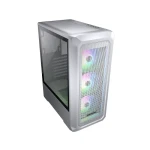 كيسة ألعاب Cougar Archon 2 شبكة RGB لون ابيض برج متوسط مع 3 مراوح ARGB