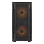 كيسة من COUGAR UNIFACE MINI RGB مع زجاج مقسّى و 3 مراوح ARGB + وحدة إمداد طاقة STC بقوة  600 واط - أسود