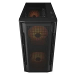 كيسة من COUGAR UNIFACE MINI RGB مع زجاج مقسّى و 3 مراوح ARGB + وحدة إمداد طاقة STC بقوة  600 واط - أسود