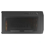 كيسة من COUGAR UNIFACE MINI RGB مع زجاج مقسّى و 3 مراوح ARGB + وحدة إمداد طاقة STC بقوة  600 واط - أسود
