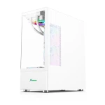Xander Jupiter 6 ARGB Fan Mid Tower White Gaming Case + Power 850W PSU