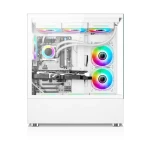 Xander Jupiter 6 ARGB Fan Mid Tower White Gaming Case + Power 850W PSU