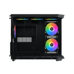 كيسة ألعاب Xigmatek Cubi M مزود ب 3 مراوح RGB Micro Tower باللون الأسود - EN47169