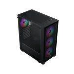 كيسة ألعاب XIGMATEK SKY II متوسطة الحجم بأربع مراوح وإضاءة RGB مع  X-POWER بقوة 600 واط 80 -  EN44328