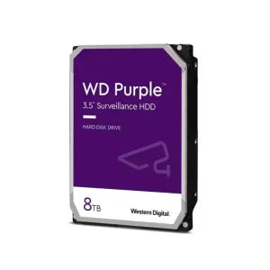 ويسترن ديجيتال هارد داخلي للمراقبة WD Purple ، سعة 8 تيرابايت، ذاكرة كاش 256 ميجابايت -  WD85PURZ