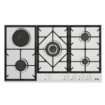 Purity 101 Built in Cooker 4 Gas Burner + 1 Electric Burner Heavy Duty Hob Stainless HPT909ES