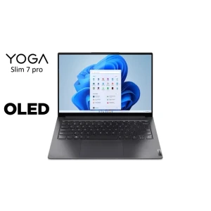 Lenovo Yoga Slim 7 Pro 14ACH5 OD Business Laptop AMD R7 5800HS 16GB RAM 1TB SSD 14-inch 2.8K 90Hz NVidia GeForce MX450 2GB Win11 Grey  82NK002YED