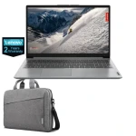 Lenovo IdeaPad 1 15AMN7 Laptop AMD R5 7520U, 8GB RAM 512GB SSD, AMD Radeon 610M, 15.6-inch FHD, Win11 Cluod Grey + Bag, 2 Years Warranty - 82VG00MMED