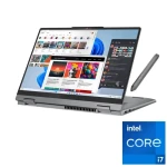 لينوفو ايديا باد 5 14IRH9، لاب توب 2 في 1، انتل  Ci7-13620H، رام 16 جيجا، 512 جيجا SSD، رسومات Intel شاشة 14 بوصة WUXGA OLED لمس، قلم، Win11 - جراي