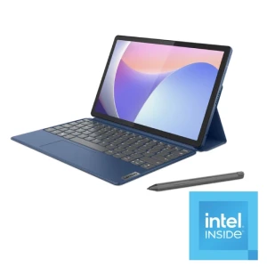 Lenovo IdeaPad Duet 3 11IAN8 Chromebook Tablet Intel N100 8GB RAM 128GB UFS 3.1, Intel Graphics 11.5" 2K Touch Win11 + Keyboard, Pen Blue - 82XK0034ED