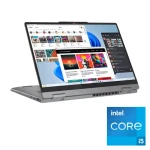 Lenovo IdeaPad 5 2-in-1 14IRU9 Laptop Intel Ci5 120U 8GB RAM, 512GB SSD, Intel Graphics, 14" WUXGA Touch Screen, Win11, Luna Grey + Pen - 83DT0090ED