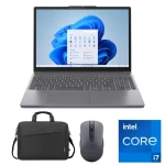 Lenovo Ideapad Slim 3 15IRH10 Laptop Intel Ci7 13620H 16GB RAM 512GB SSD Intel UHD Graphics 15.3 Inch WUXGA, Win11, Luna Grey+ Bag, Mouse - 83K100F1ED