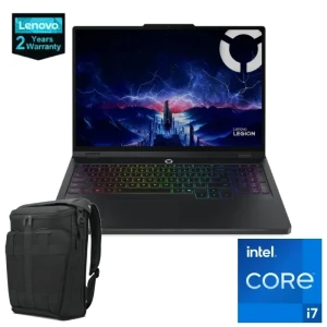 Lenovo Legion Pro 5 16IRX10 Gaming Laptop, Intel Ci7 14650HX, 16GB RAM, 512GB SSD, RTX 5050 8GB, 16" WQXGA 240Hz, Win11, Black - 2Years - 83NN001SED