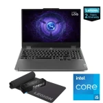 Lenovo LOQ 15IAX9 Gaming Laptop Intel Ci5-12600HX, 24GB RAM 512GB SSD, RTX 3050 6GB, 15.6" FHD 144Hz G-SYNC Win11, Grey 2 Years Warranty - 83GS00SNED