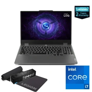 لينوفو LOQ 15IRX9 لاب توب العاب انتل Ci7-14700HX رام 16 جيجا 1 تيرا SSD  رسومات RTX 4060 سعة 8 جيجا شاشة 15.6 بوصة فل اتش دي 144 هرتز ,win11- رمادي