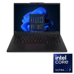 Lenovo ThinkPad P14S Laptop, Intel Core Ultra 7 155H, 16GB RAM, 512GB SSD, Intel Graphics, 14.5 inch WUXGA , DOS, Black - 21G2S0U500