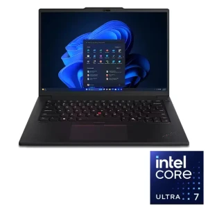 Lenovo ThinkPad P14S Laptop, Intel Core Ultra 7 155H, 16GB RAM, 512GB SSD, Intel Graphics, 14.5 inch WUXGA , DOS, Black - 21G2S0U500