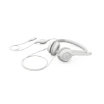 Logitech H390 USB Computer Headset Off-white - 981-001286