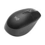 Logitech M190 Full Size Wireless Mouse Curved Design  Charcoal
