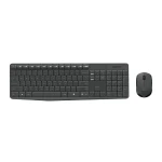 Logitech MK235 Wireless Keyboard &amp; Mouse Combo grey - 920-007927