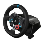 لوجيتك عجلة قيادة سباق G29 Driving Force لجهاز بلاي ستيشن PS5 / PS4 والكمبيوتر باللون الأسود - 941-000113