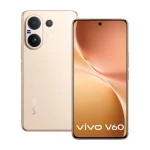 فيفو V60، شبكة الجيل الخامس، شريحتين، 256 جيجابايت، 12 جيجابايت رام - لون ذهبي صحراوي - V2511