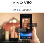 فيفو V60، شبكة الجيل الخامس، شريحتين، 256 جيجابايت، 12 جيجابايت رام - لون ذهبي صحراوي - V2511