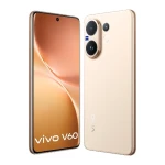 فيفو V60، شبكة الجيل الخامس، شريحتين، 256 جيجابايت، 12 جيجابايت رام - لون ذهبي صحراوي - V2511