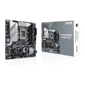 اللوحة الأم اسوس برايم  Z790M-Plus مقبس LGA 1700 انتل  microATX PCIe 5.0 موديل -  90MB1E70-M1EAY0