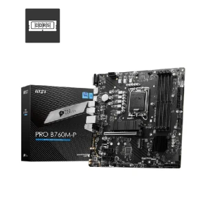 ماذربورد من ام اس اي برو B760M-P DDR5 مقبس LGA 1700- mATX