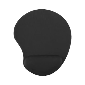 Mouse Pad With Gel Wrist Support W-02 – Black