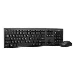 Lenovo 100 USB-A Wireless Combo Keyboard and Mouse Arabic – Black - GX30S99500