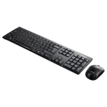 Lenovo 100 USB-A Wireless Combo Keyboard and Mouse Arabic – Black - GX30S99500