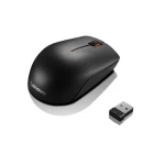 Lenovo 300 Wireless Compact Mouse with Battery - GX30K79401 - Black
