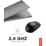 Lenovo 300 Wireless Compact Mouse with Battery - GX30K79401 - Black