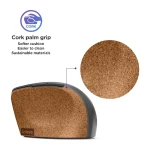 Lenovo Go Wireless Vertical Mouse - Storm grey with natural cork - GY51C33980