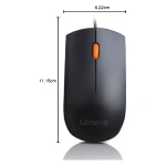 Lenovo 300 Wired USB Mouse – Black - GX30M39704