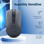 Lenovo WL310 Bluetooth Silent Mouse – Grey - GY51Q65621