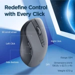 Lenovo WL310 Bluetooth Silent Mouse – Grey - GY51Q65621