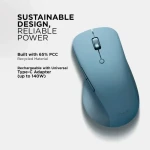 Lenovo Yoga Pro Bluetooth Mouse, Silent Rechargeable USB-C - GY51P14335 – Blue